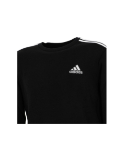 Sweat sport cut 3 bandes noir - Adidas