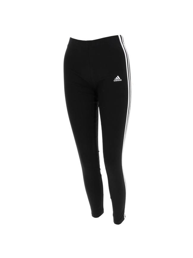Legging de sport 3s noir/blanc fille - Adidas