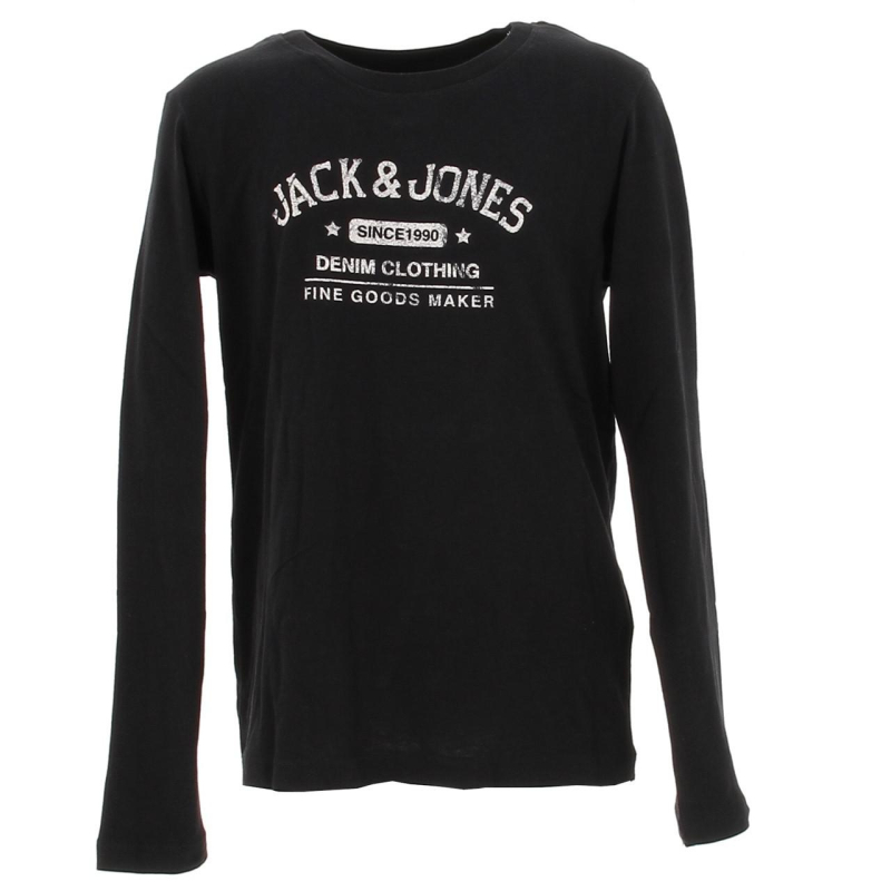 T-shirt manches longues jeans noir enfant - Jack & Jones
