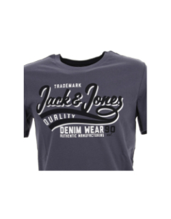 T-shirt grisaille bleu marine homme - Jack & Jones