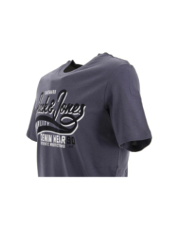 T-shirt grisaille bleu marine homme - Jack & Jones