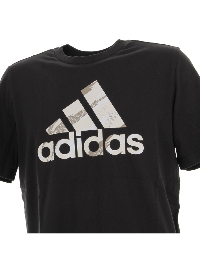 T-shirt camo noir homme - Adidas
