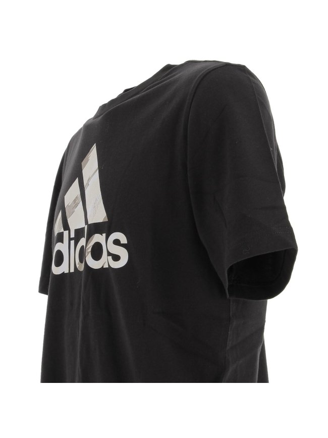 T-shirt camo noir homme - Adidas