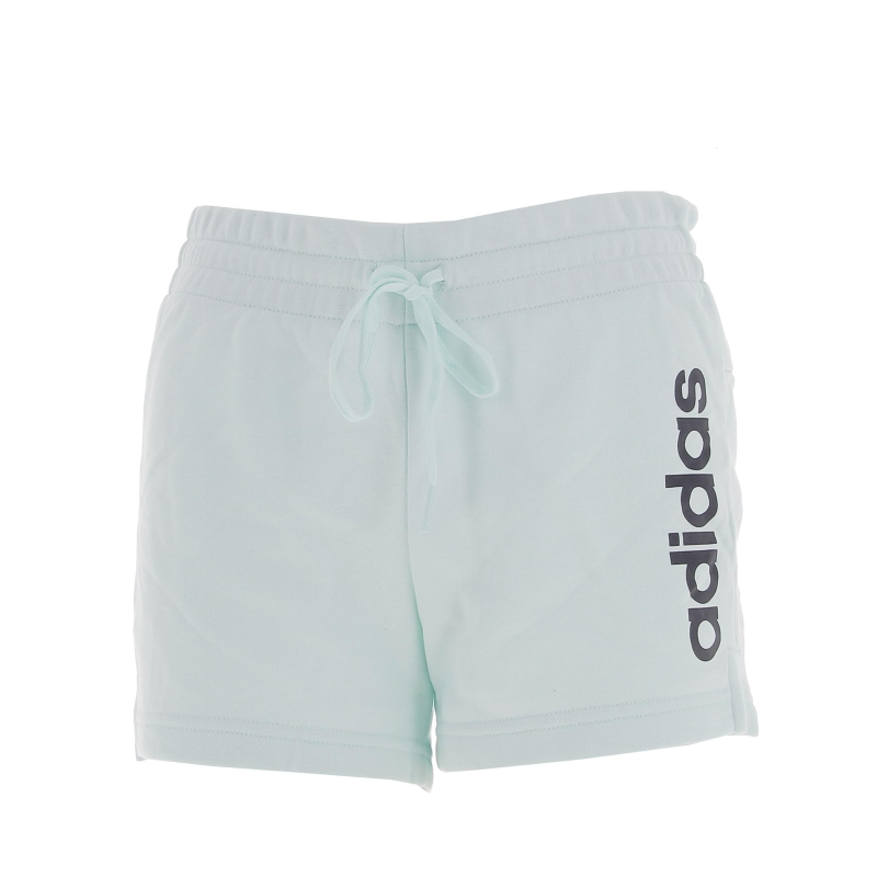 Short de sport linear vert femme - Adidas