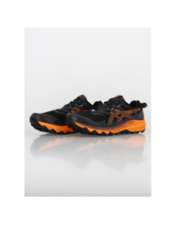 Chaussures de trail trabuco 10 gel noir/orange homme - Asics