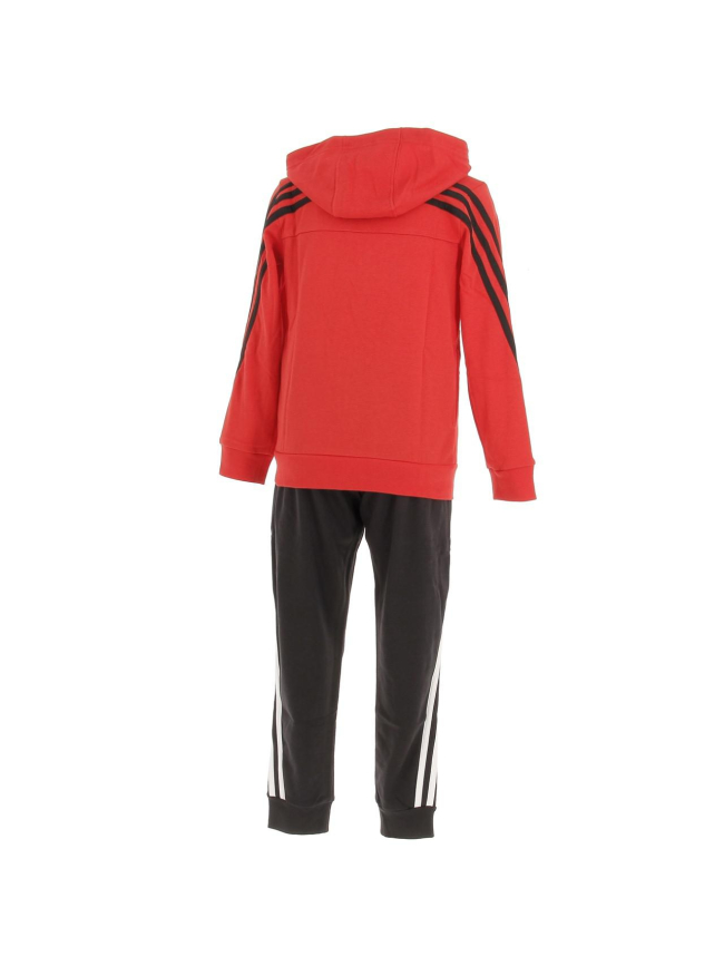 Survêtement veste pant rouge enfant - Adidas