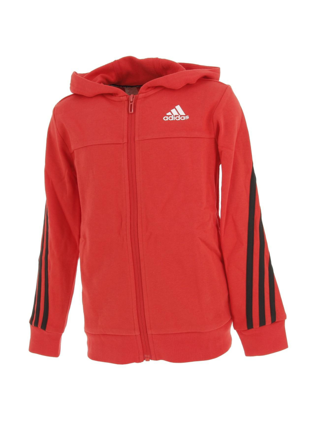 Survêtement veste pant rouge enfant - Adidas