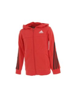 Survêtement veste pant rouge enfant - Adidas