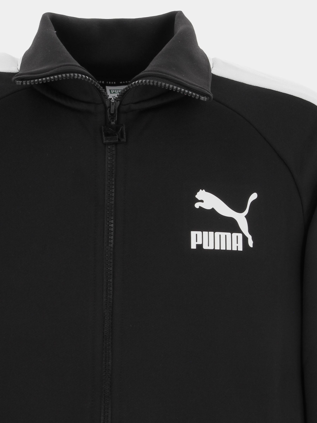 Sweat zippé iconic noire homme - Puma