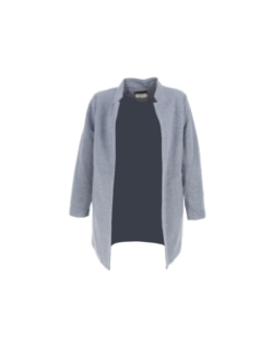 Veste longue soho bleu femme - Only