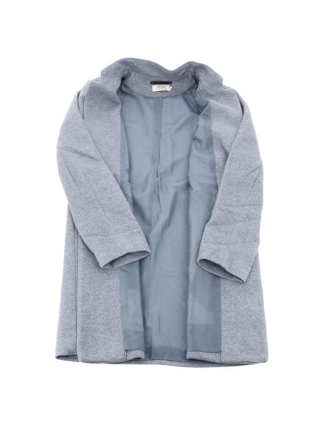 Veste longue soho bleu femme - Only