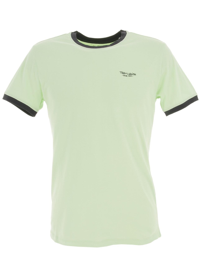 T-shirt the tee vert anis homme - Teddy Smith