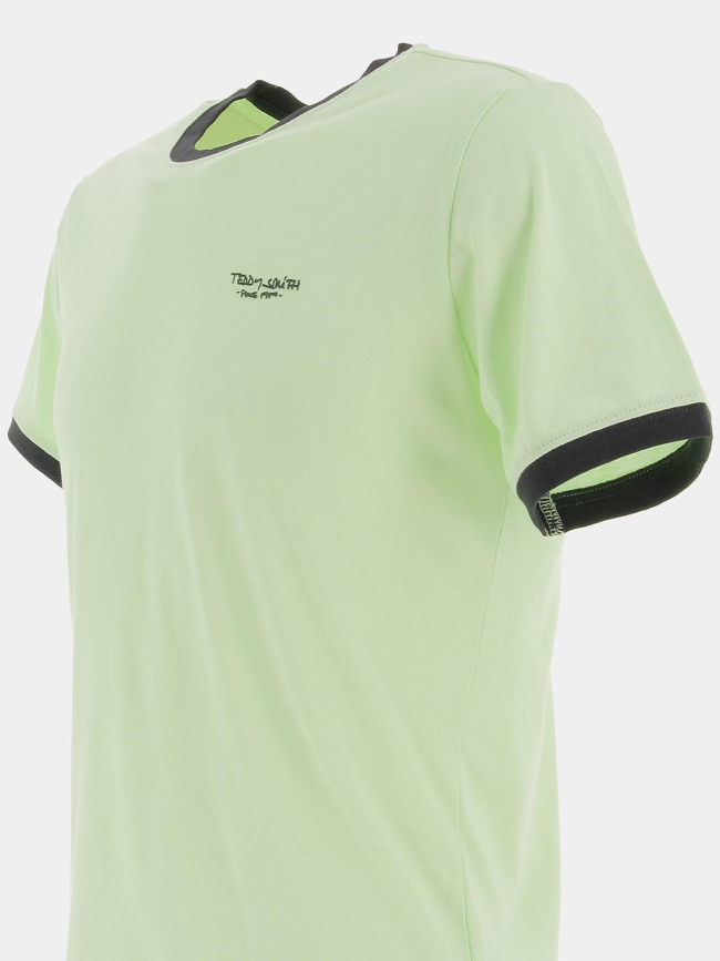 T-shirt the tee vert anis homme - Teddy Smith
