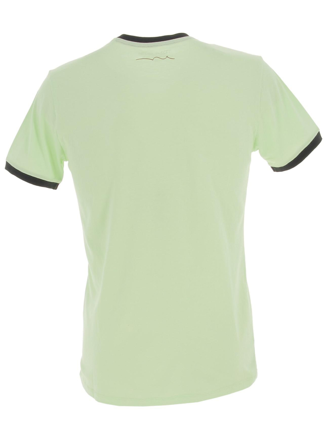 T-shirt the tee vert anis homme - Teddy Smith