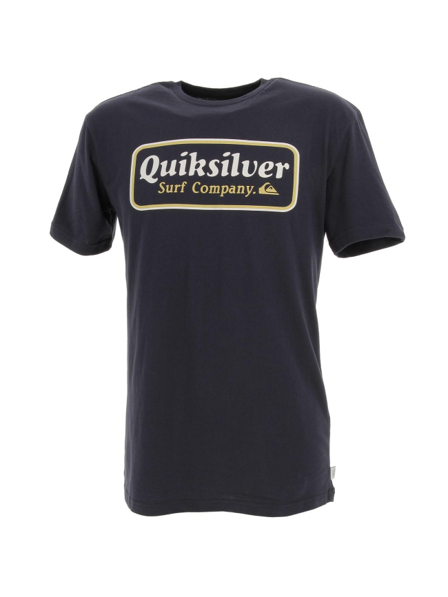 T-shirt border to border bleu marine homme - Quiksilver