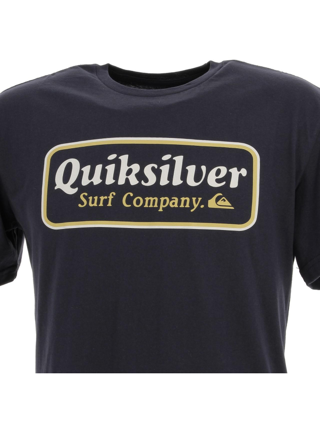 T-shirt border to border bleu marine homme - Quiksilver