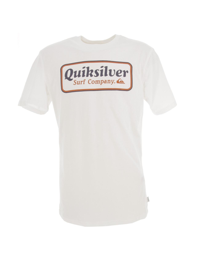 T-shirt border to border blanc homme - Quiksilver