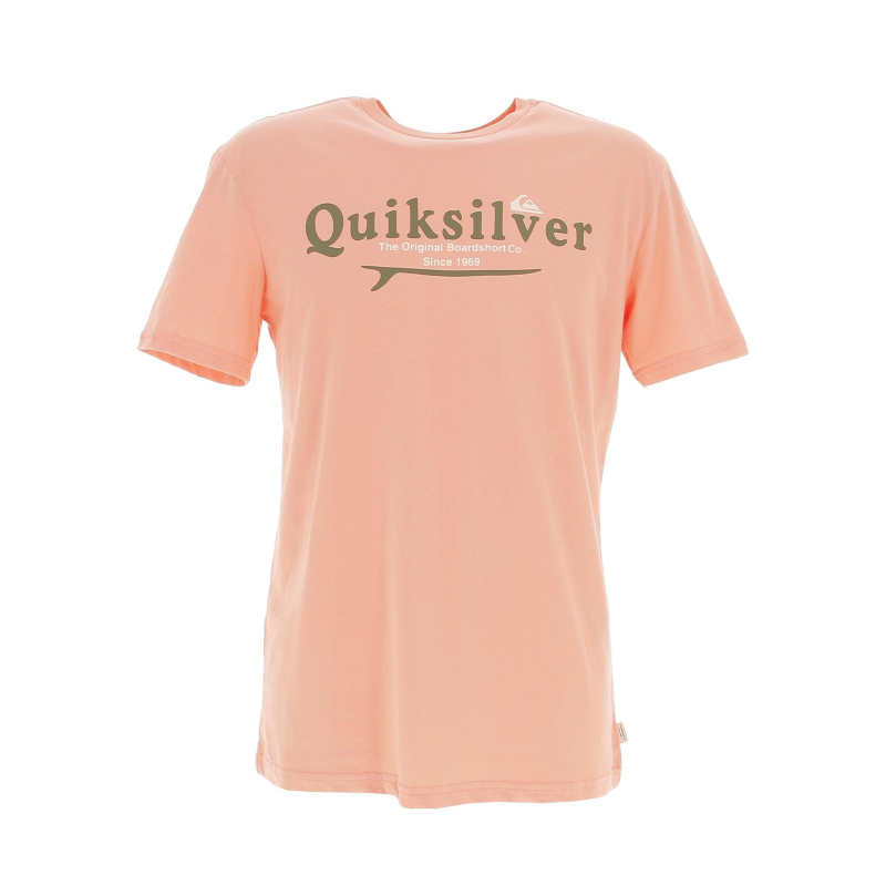 T-shirt silver lining orange homme - Quiksilver