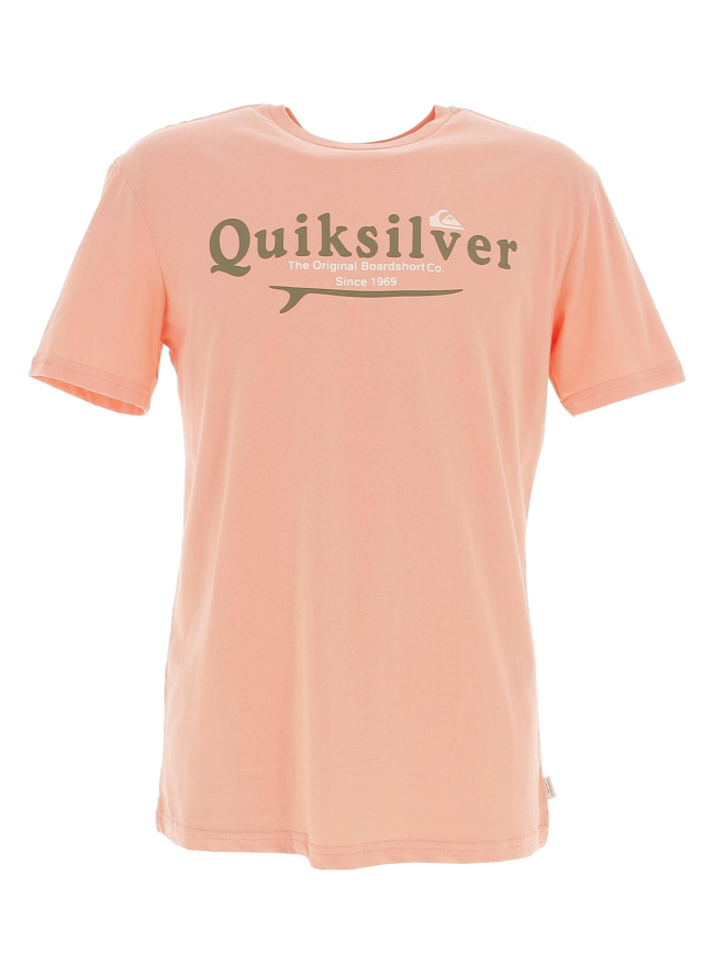 T-shirt silver lining orange homme - Quiksilver