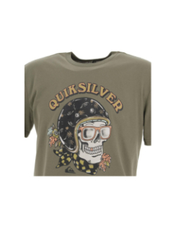 T-shirt skull trooper kaki homme - Quiksilver