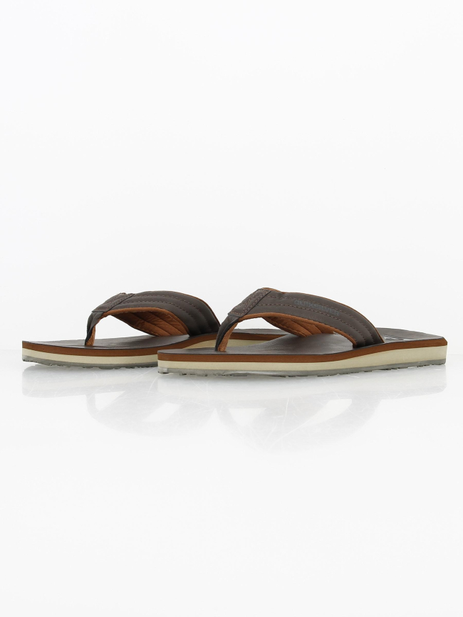 Tongs nubuck bride marron homme - Quiksilver