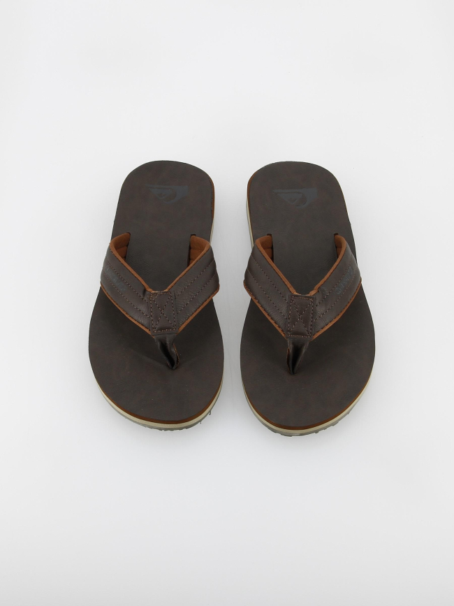 Tongs nubuck bride marron homme - Quiksilver