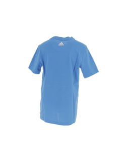 T-shirt linear bleu garçon - Adidas