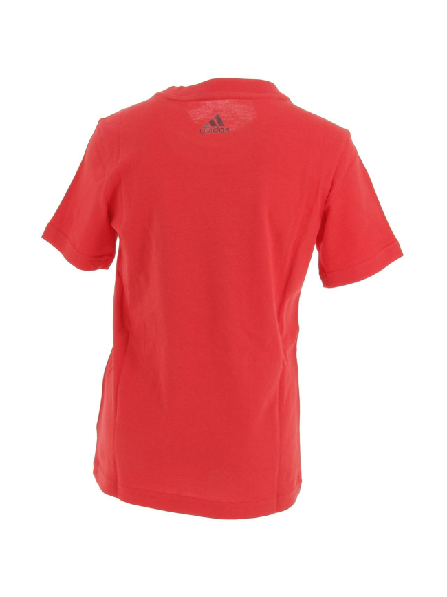 T-shirt linear rouge enfant - Adidas