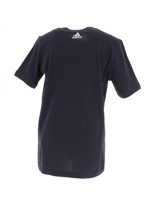 T shirt linear bleu marine enfant - Adidas