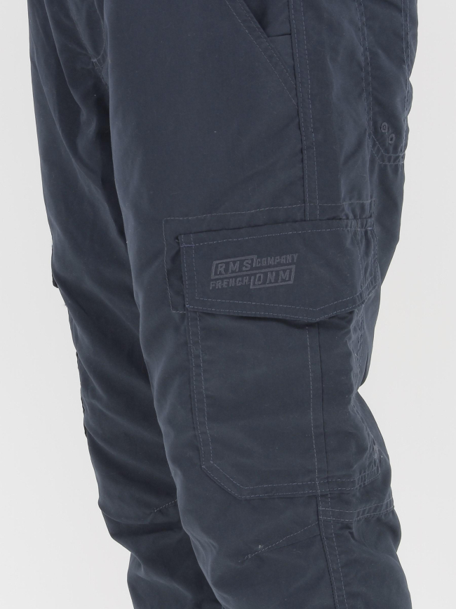 Pantacourt poches cargo rm 3542 bleu marine homme - Rms 26