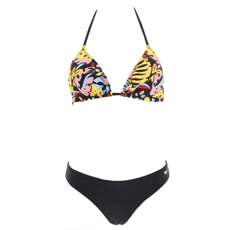 Bikini 2 Pièces Motif Drapeau Colombie Pour Femme - Taille S à XL, Réglable, Rembourrage Amovible | Plage, Piscine