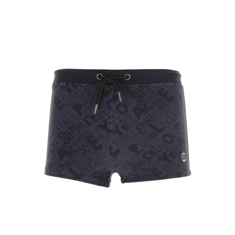 Maillot de bain boxer stew noir homme - Lemon Bay