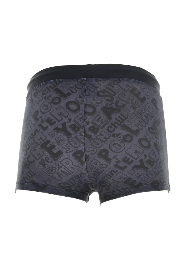 Maillot de bain boxer stew noir homme - Lemon Bay