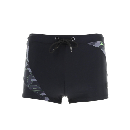 Short De Bain Homme - Maillot De Natation Séchage Rapide - Taille Élastique Avec Cordon - Poches - Pour Plage, Surf, Piscine