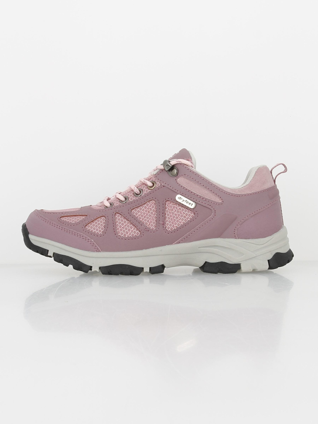 Chaussures de randonnée dryfeet rose femme - Elementerre