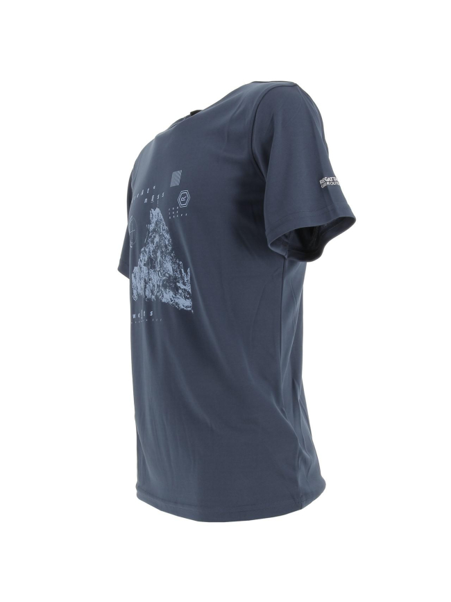 T-shirt de randonnée fingal vi bleu marine homme - Regatta