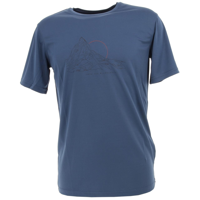 T-shirt de randonnée fingal organic bleu homme - Regatta