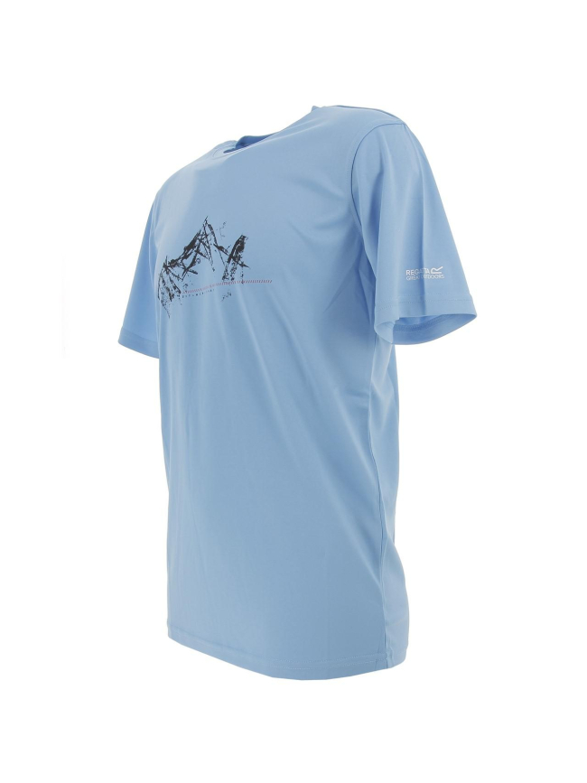 T-shirt de randonnée fingal bleu clair homme - Regatta