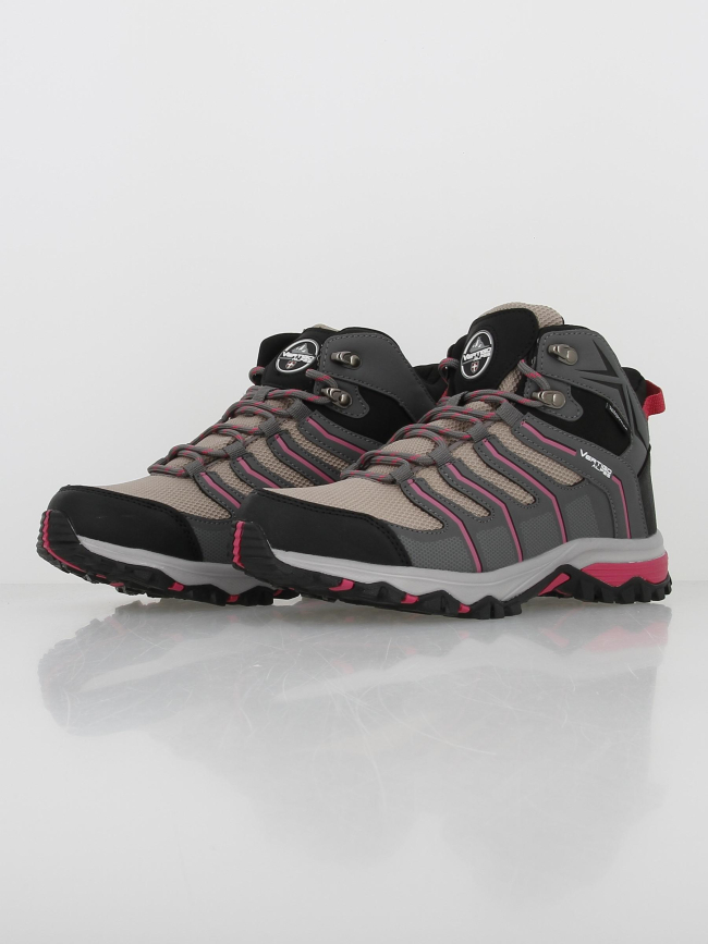 Chaussures de randonnée mucor gris femme - Alpes Vertigo