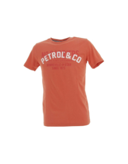 T-shirt chilli orange homme - Petrol Industries