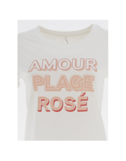 T-shirt rizzy rose femme - Only