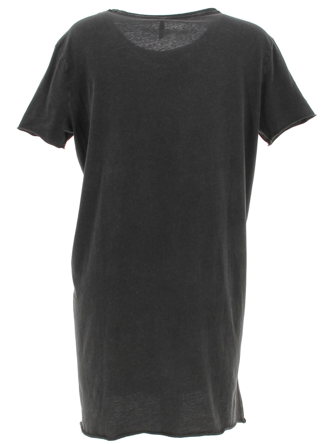Robe t-shirt rock noir femme - Only