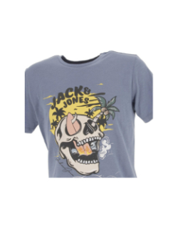 T-shirt venice bones bleu homme - Jack & Jones