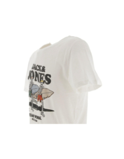 T-shirt venice bones blanc homme - Jack & Jones