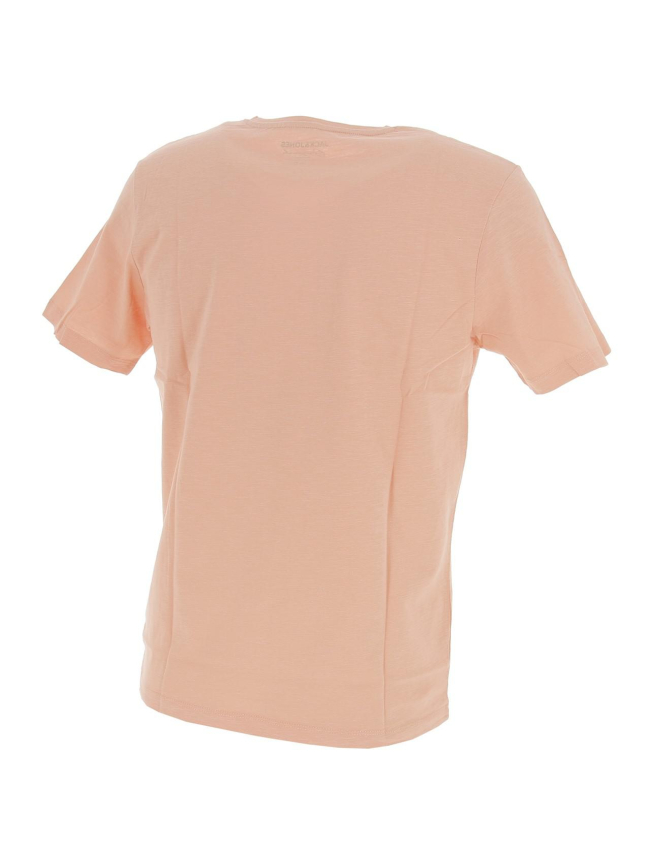 T-shirt venice bones orange homme - Jack & Jones