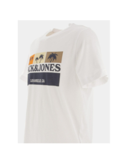 T-shirt malibu branding blanc homme - Jack & Jones