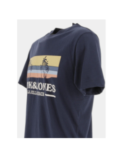 T-shirt malibu branding bleu marine homme - Jack & Jones