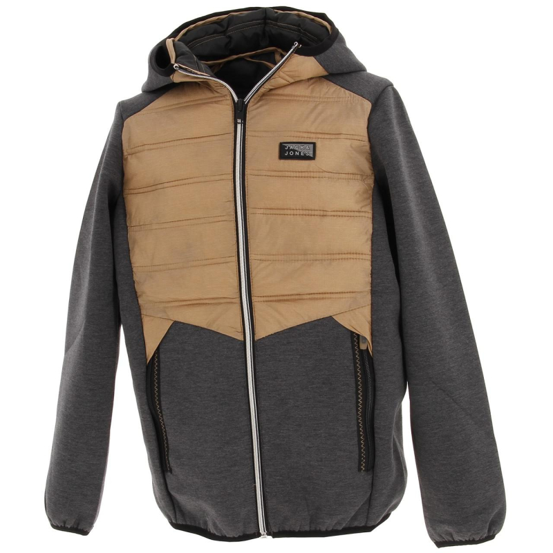 Veste légère toby hybrid marron garçon - Jack & Jones