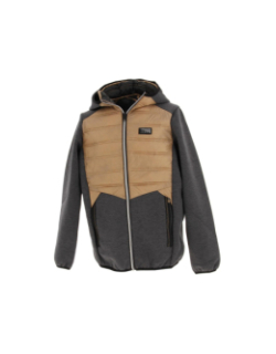 Veste légère toby hybrid marron garçon - Jack & Jones