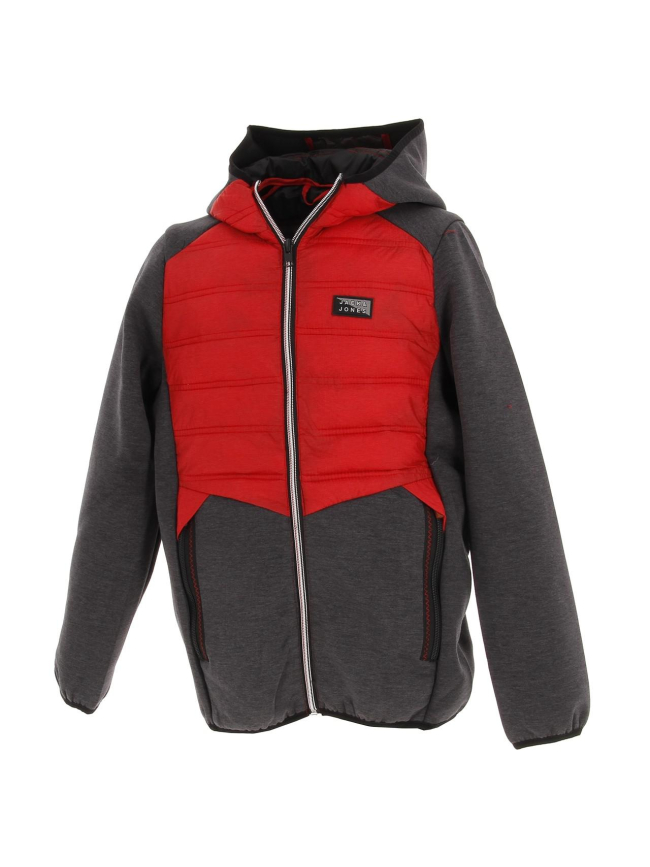 Veste légère toby hybrid rouge garçon - Jack & Jones